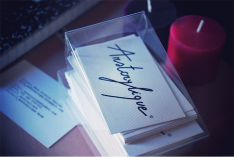 New in|Arstcrylique Mode new business cards