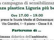 Ragazzi all'opera, senza plastica Liguria bella.