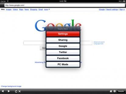 Ecco un nuovo browser per iPad “PeakNET”