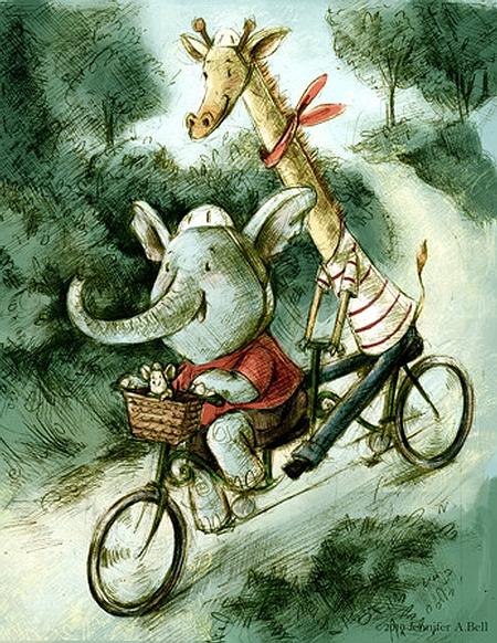 http://theanimalarium.blogspot.com/2011/05/sunday-safari-animals-on-bikes.html