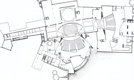 Hans Scharoun - Teatro Statale di Kassel