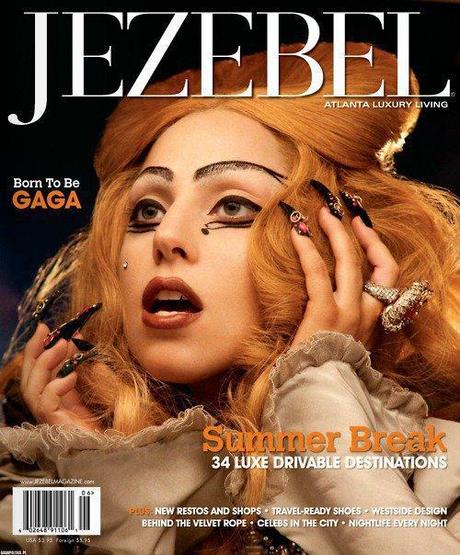 Lady Gaga sulla cover di Jezebel
