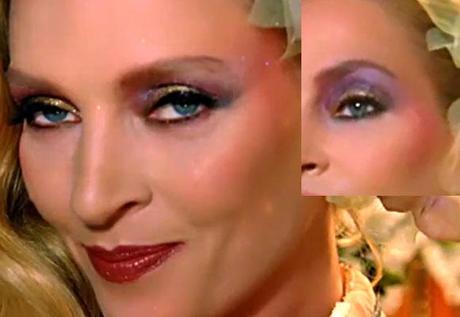 Make up Uma Thurman