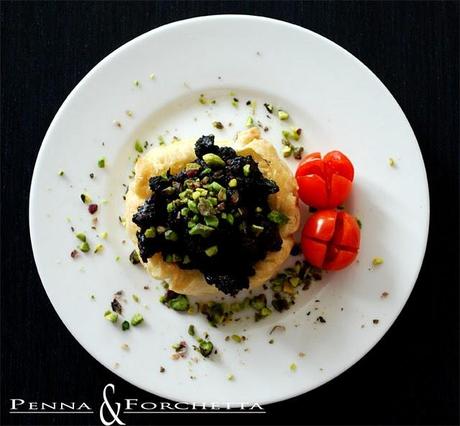 Le metamorfosi: Torta salata al cioccolato