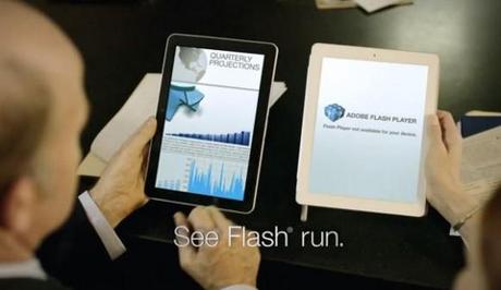 galaxytab10ipad 580x336 Video promozionale del Samsung Galaxy Tab..che sfotte iPad