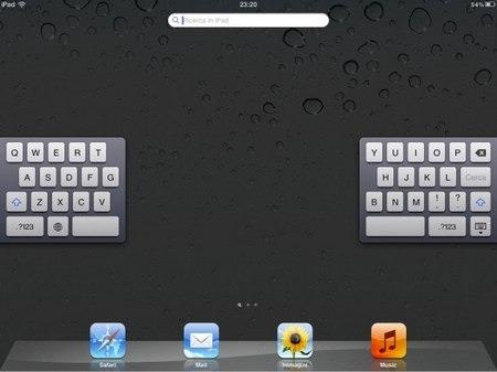 iOS 5 e la nuova tastiera virtuale