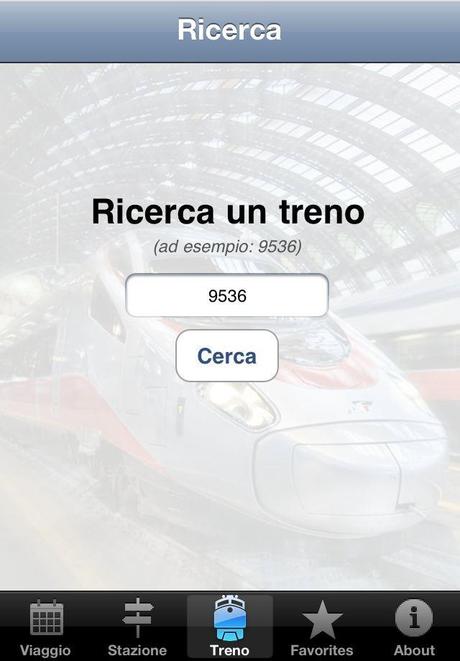 Nuovo aggiornamento per l’applicazione Orario Treni versione 1.1