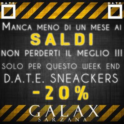 D.A.T.E. SNEACKERS WEEK END - SPECIAL PROMOTION - 20%