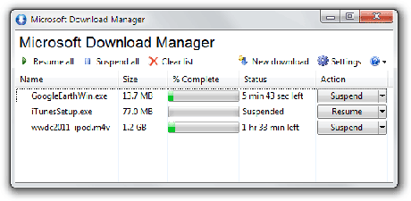 Microsoft Download Manager