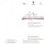 All’Acsal, (Associazione Cultura e Sviluppo di Alessandria), il Gruppo Incanto propone lo spettacolo Le Rose del Risorgimento.