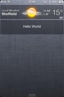 ios5 widget 0 Apple, con iOS 5 arrivano i widget nella lockscreen