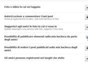 Disattivare bacheca facebook