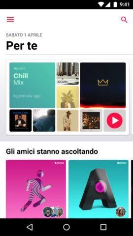 Apple Music per Android ora è su misura anche per Chromebook Apple Music per Android ora è su misura anche per Chromebook