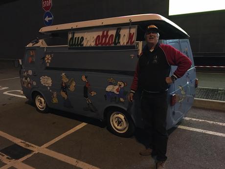 Auto storiche al Rho Center grazie a Pian Piano Arriviamo Fiat 238 bar