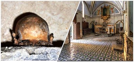 Riapre dopo 35 anni Santa Luciella, chiesa del teschio con orecchie: orari per visitarla Riapre dopo 35 anni Santa Luciella, chiesa del teschio con orecchie: orari per visitarla