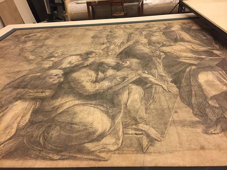 Completato il restauro conservativo del Cartone preparatorio della Scuola di Atene: Raffaello torna a splendere Completato il restauro conservativo del Cartone preparatorio della Scuola di Atene: Raffaello torna a splendere