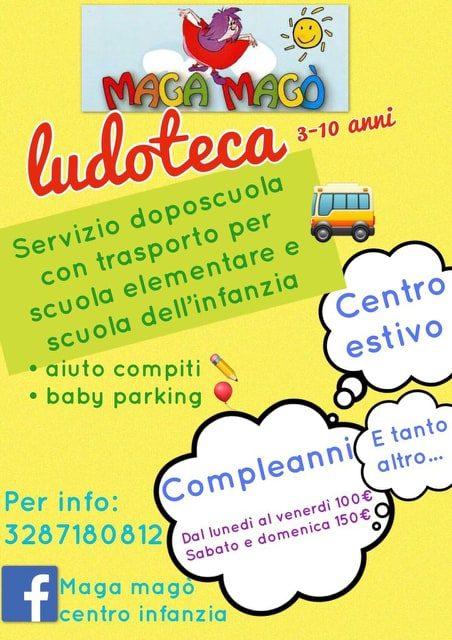 Maga Magò presenta il nuovo centro ricreativo pomeridiano a Castel di Lama (AP) Maga Magò presenta il nuovo centro ricreativo pomeridiano a Castel di Lama (AP)