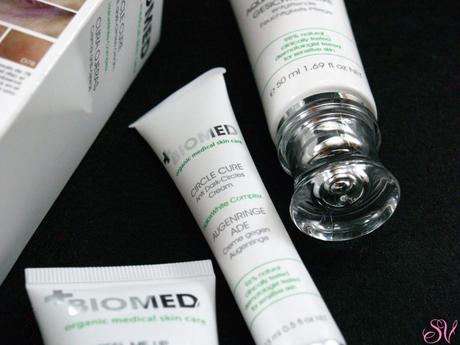 Crema anti-occhiaie, Peeling enzimatico, Crema purificante 24 h {Biomed} – Recensione di SVcosmetics Crema anti-occhiaie, Peeling enzimatico, Crema purificante 24 h {Biomed} – Recensione di SVcosmetics