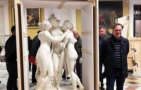 Le Tre Grazie di Canova sono arrivate a Napoli: come visitare la mostra e i prezzi Le Tre Grazie di Canova sono arrivate a Napoli: come visitare la mostra e i prezzi