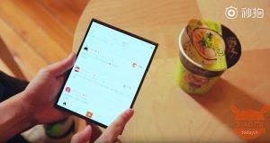Xiaomi Foldable Phone compare in un nuovo video Xiaomi foldable phone
