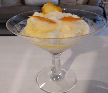 SORBETTO DI MELA VERDE ALLA SIMO sorbetto di mela verde alla simo