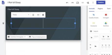 Creare un sito web gratis con Google in pochi passi Creare un sito web gratis con Google in pochi passi