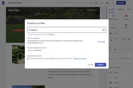 Creare un sito web gratis con Google in pochi passi Creare un sito web gratis con Google in pochi passi