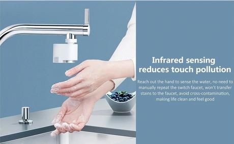 Addio sprechi d’acqua con il sensore infrarossi Xiaomi per il rubinetto smart Addio sprechi d’acqua con il sensore infrarossi Xiaomi per il rubinetto smart