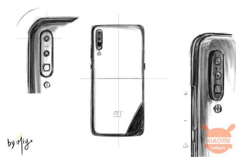 Xiaomi Mi MIX 4: Il concept design in un nuovo sketch Xiaomi Mi MIX 4 concept design sketch