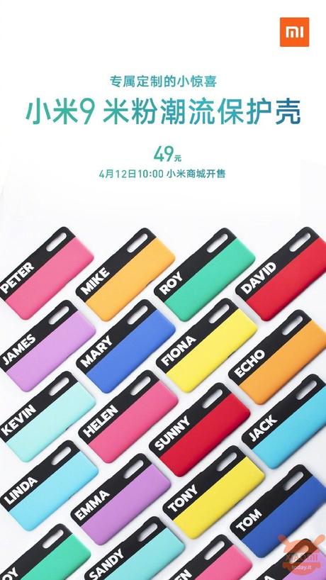 Xiaomi Mi 9: Nuove cover per festeggiare oltre 1,5mln di unità vendute Xiaomi Mi 9 case 1.5mln sold