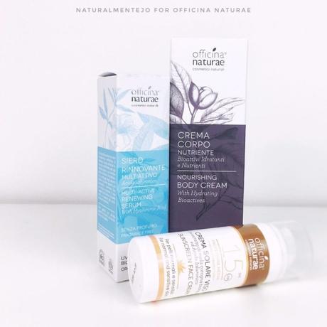 novità officina naturae RECENSIONE: CREMA SOLARE VISO SPF15 OFFICINA NATURAE