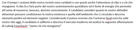 Alcuni esempi per la traccia di Cucina per la seconda prova dell’Esame di Stato Alcuni esempi per la traccia di Cucina per la seconda prova dell’Esame di Stato