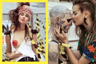 Zombie Boy (Rick Genest) per Fashion Poland