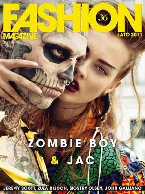 Zombie Boy (Rick Genest) per Fashion Poland
