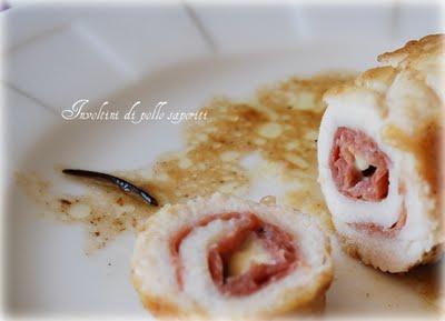 Involtini di pollo saporiti