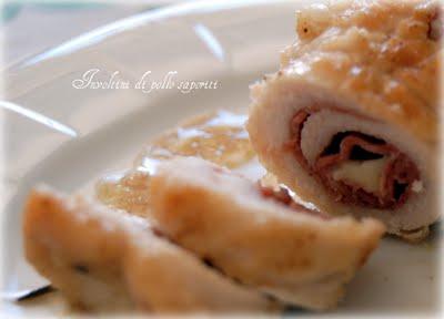 Involtini di pollo saporiti