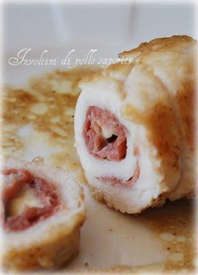 Involtini di pollo saporiti