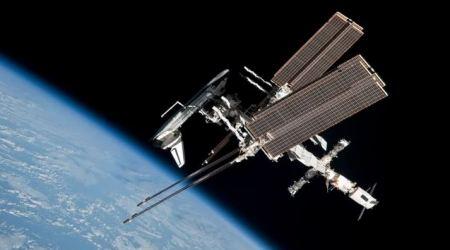 Video unico della ISS e dello Shuttle