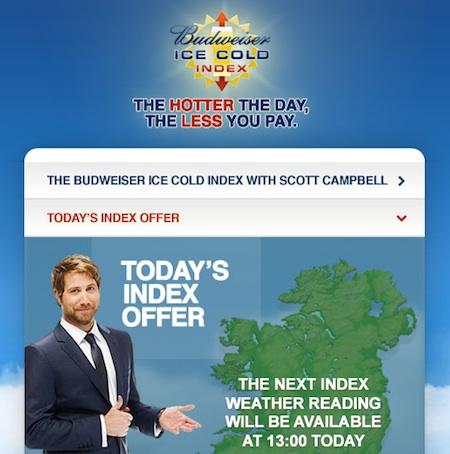 Se fa caldo, birra gratis con l'app di Budweiser