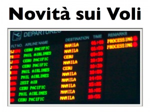 Novità Voli