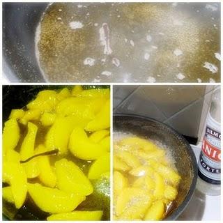 Farina di riso? Ecco come utilizzarla:capovolta alle pesche e maraschino,gluten free!