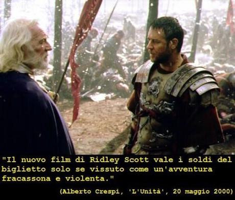 Critica alla critica: Il Gladiatore (2000)