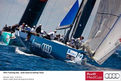 Audi Azzurra Sailing Team vince la practice race