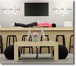 planking tb Dipendente di un Apple Store licenziato per Planking!