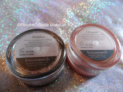 Neve MakeUp: Ombretti,bronzer,blush minerali 1° parte