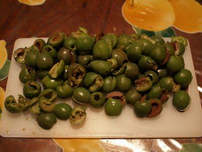 Ricette siciliane 1 - olive con la mollica