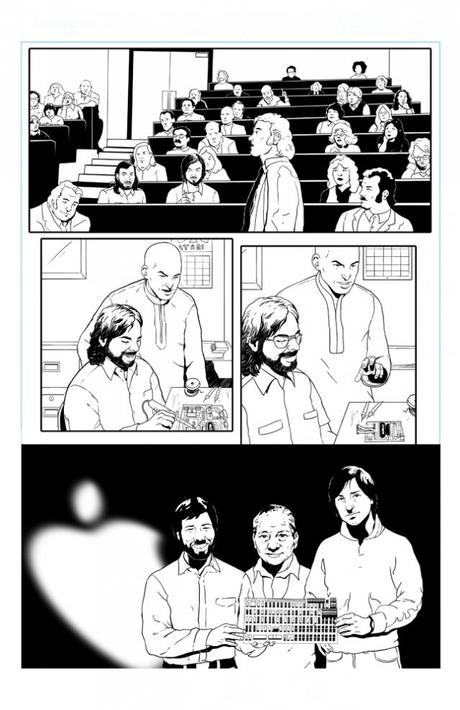 Anteprima della Biografia a fumetti su Steve Jobs, ecco le prime pagine.