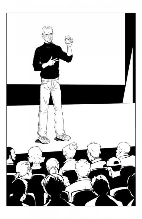 Anteprima della Biografia a fumetti su Steve Jobs, ecco le prime pagine.