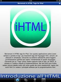 iHTML for iPad HD.