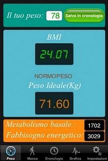Calcola il tuo peso ideale con l'app ''Peso Ideale'' Calcola il tuo peso ideale con l'app ''Peso Ideale''